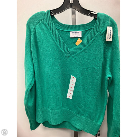 Sweater By Old Navy In Green, Size: M