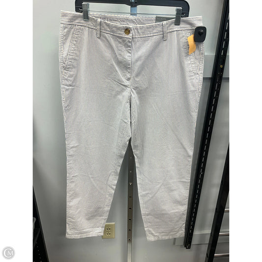 Pants Dress By Talbots In Striped Pattern, Size: 12