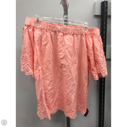 Top Short Sleeve By H&m In Pink, Size: 6