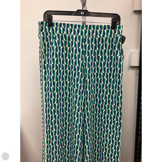 Pants Wide Leg By Max Studio In Geometric Pattern, Size: M
