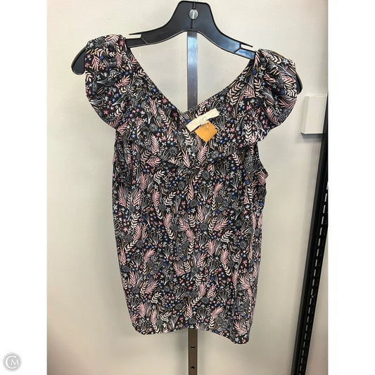 Top Sleeveless By Loft In Multi-colored, Size: Sp