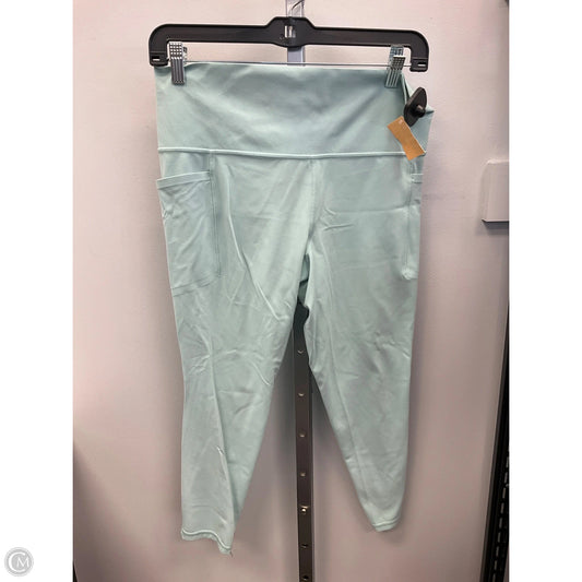 Athletic Leggings Capris By Athletic Works In Teal, Size: L