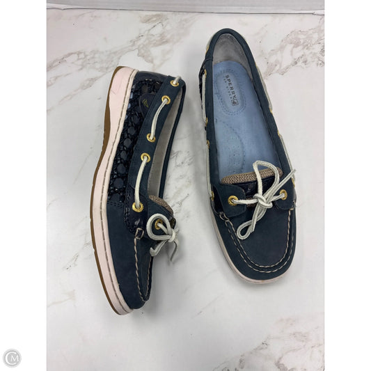 Shoes Flats By Sperry In Navy, Size: 8.5