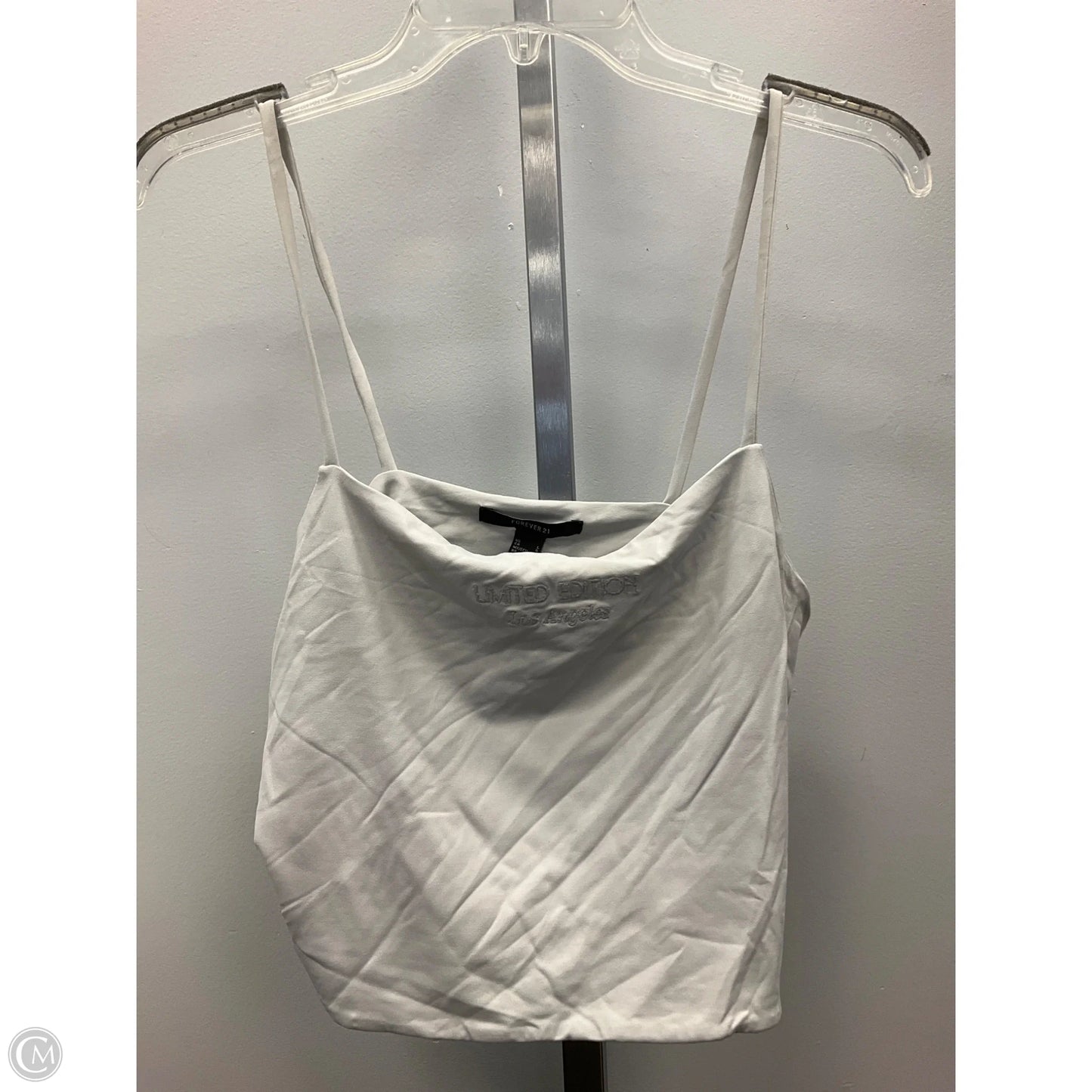 Tank Top By Forever 21 In Grey, Size: L