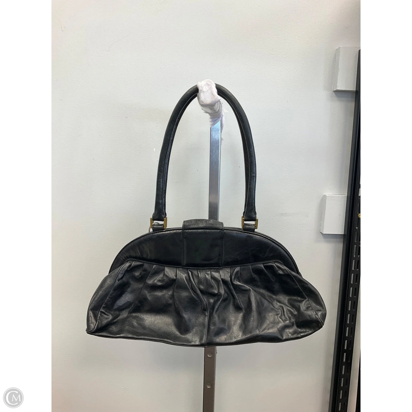 Handbag Leather By Hobo Intl, Size: Large