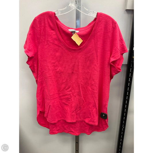 Top Short Sleeve Basic By Tommy Bahama In Pink, Size: Xl