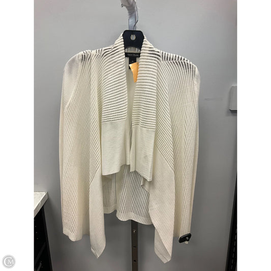 Cardigan By White House Black Market In Cream, Size: Xs