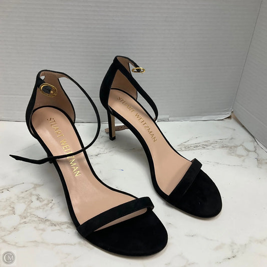 Shoes Designer By Stuart Weitzman In Black, Size: 9.5