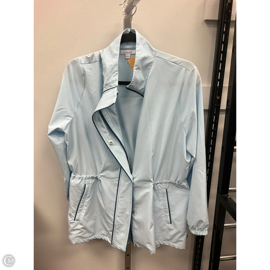 Jacket Other By Chicos In Blue, Size: 12
