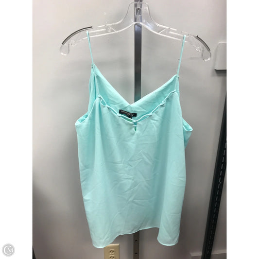 Top Sleeveless By Banana Republic In Blue, Size: Xl