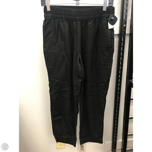 Pants Linen By Old Navy In Black, Size: Sp