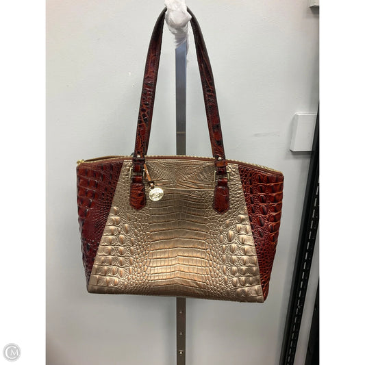 Handbag Designer By Brahmin, Size: Large