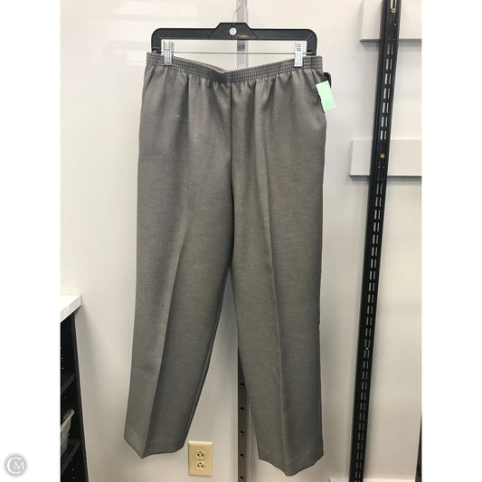 Pants Dress By Alfred Dunner In Grey, Size: 10