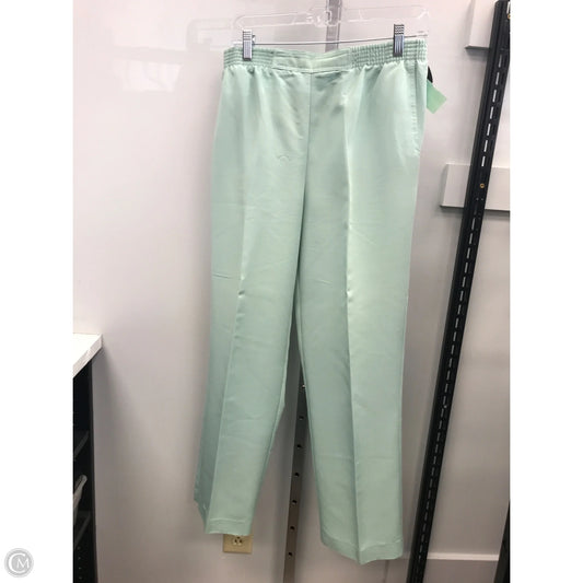Pants Dress By Alfred Dunner In Green, Size: 10