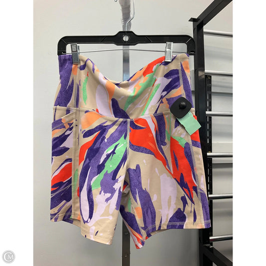 Athletic Shorts By Dsg Outerwear In Multi-colored, Size: L