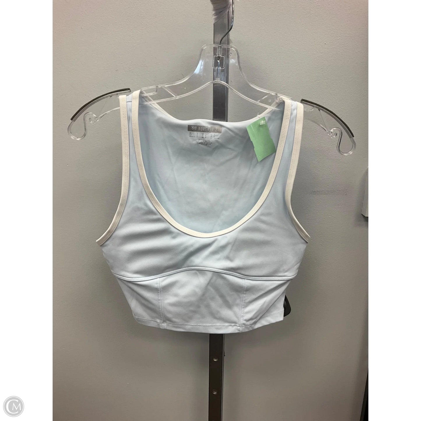 Athletic Tank Top By Forever 21 In Blue, Size: S