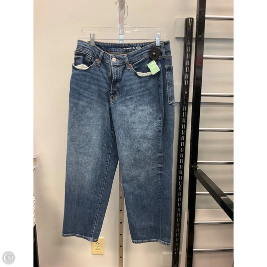 Jeans Boyfriend By Old Navy In Blue Denim, Size: 12