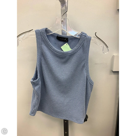 Top Sleeveless By Clothes Mentor In Blue, Size: Xl