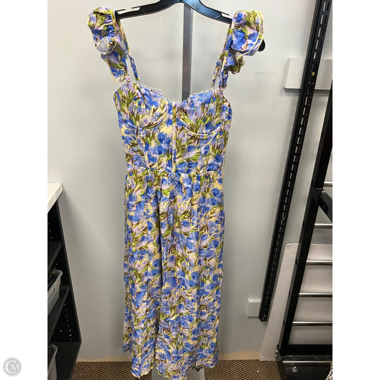 Dress Casual Maxi By Astr In Floral Print, Size: M