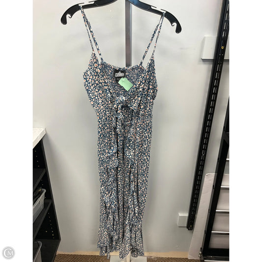 Dress Casual Maxi By Angie In Floral Print, Size: M