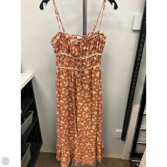 Dress Casual Maxi By Sincerely Jules In Copper, Size: M
