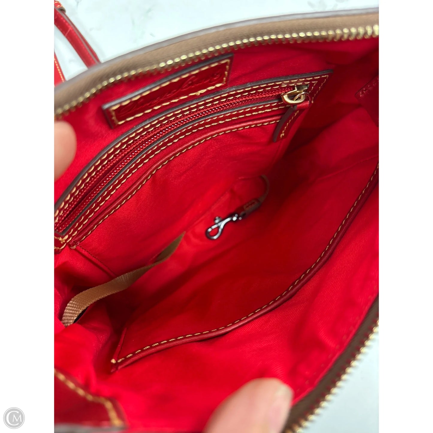 Crossbody Designer By Dooney And Bourke, Size: Medium