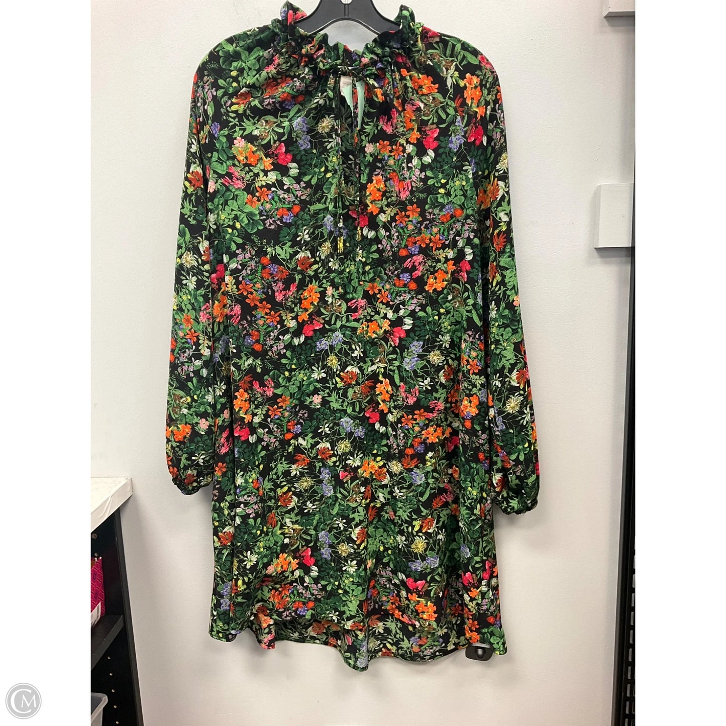 Dress Casual Short By H&m In Floral Print, Size: 6