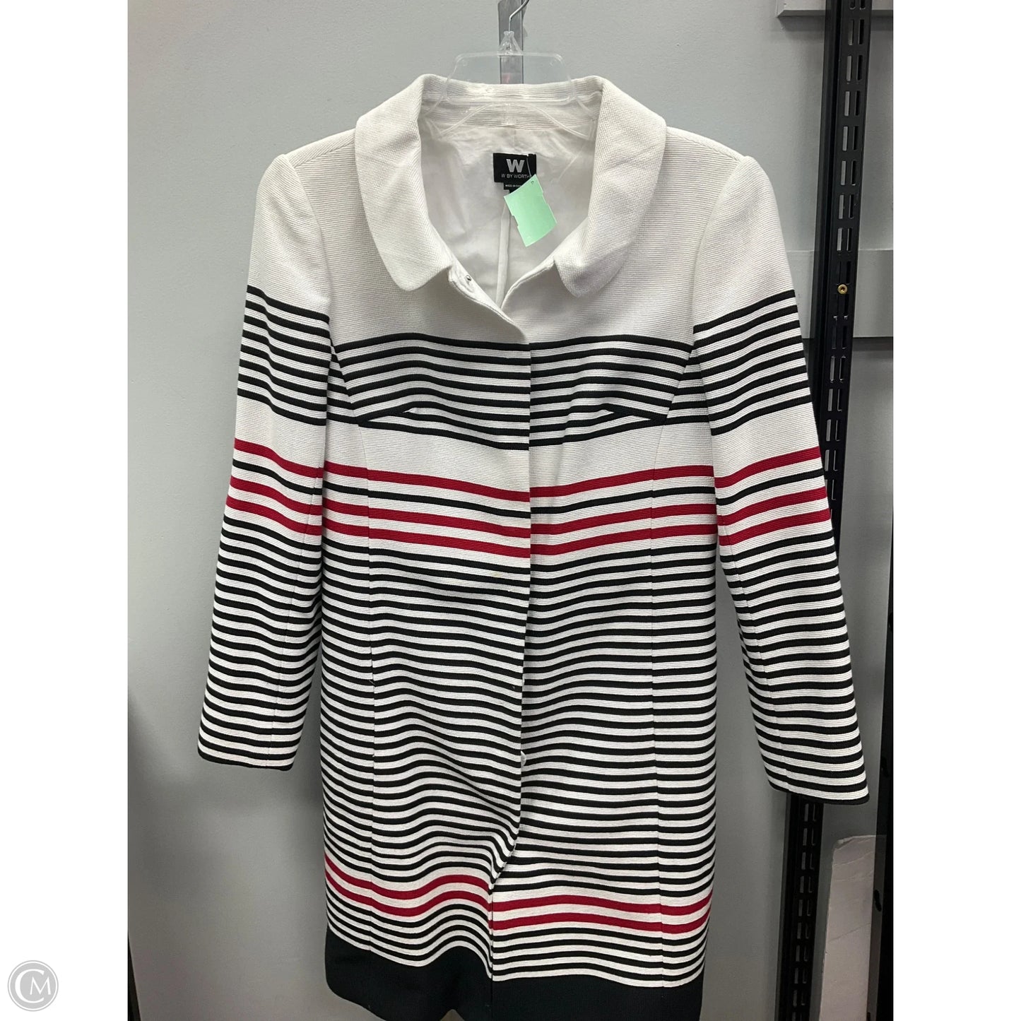 Blazer By Cmc In Striped Pattern, Size: 6