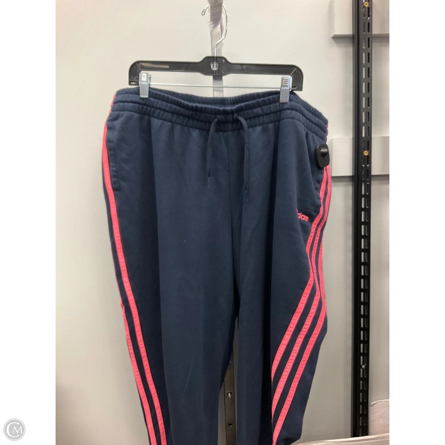 Athletic Pants 2pc By Adidas In Navy, Size: 4