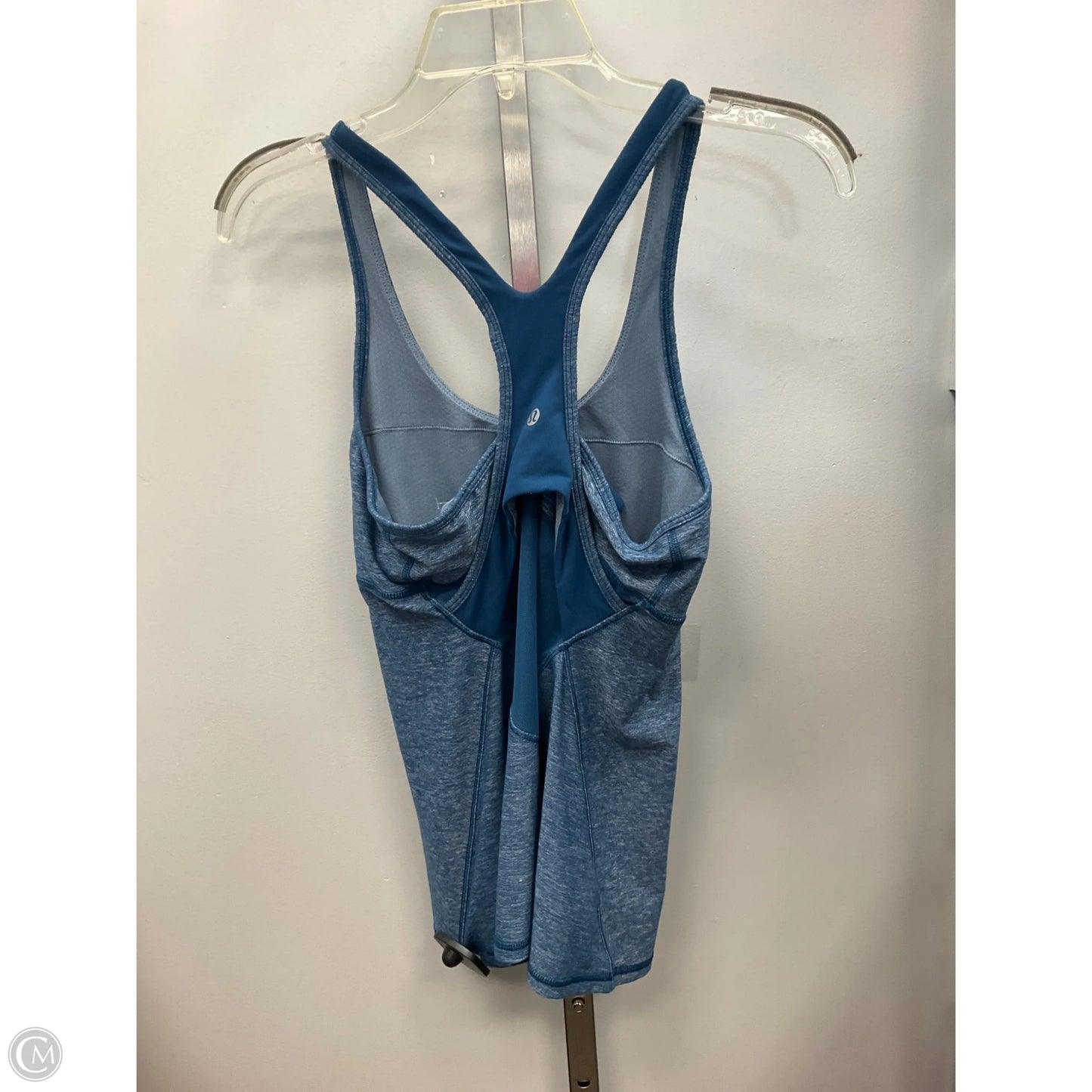 Athletic Tank Top By Lululemon In Blue, Size: 8