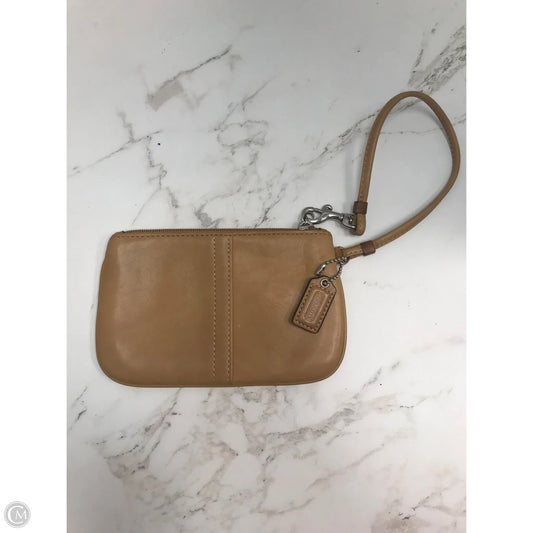 Wristlet Designer By Coach, Size: Small