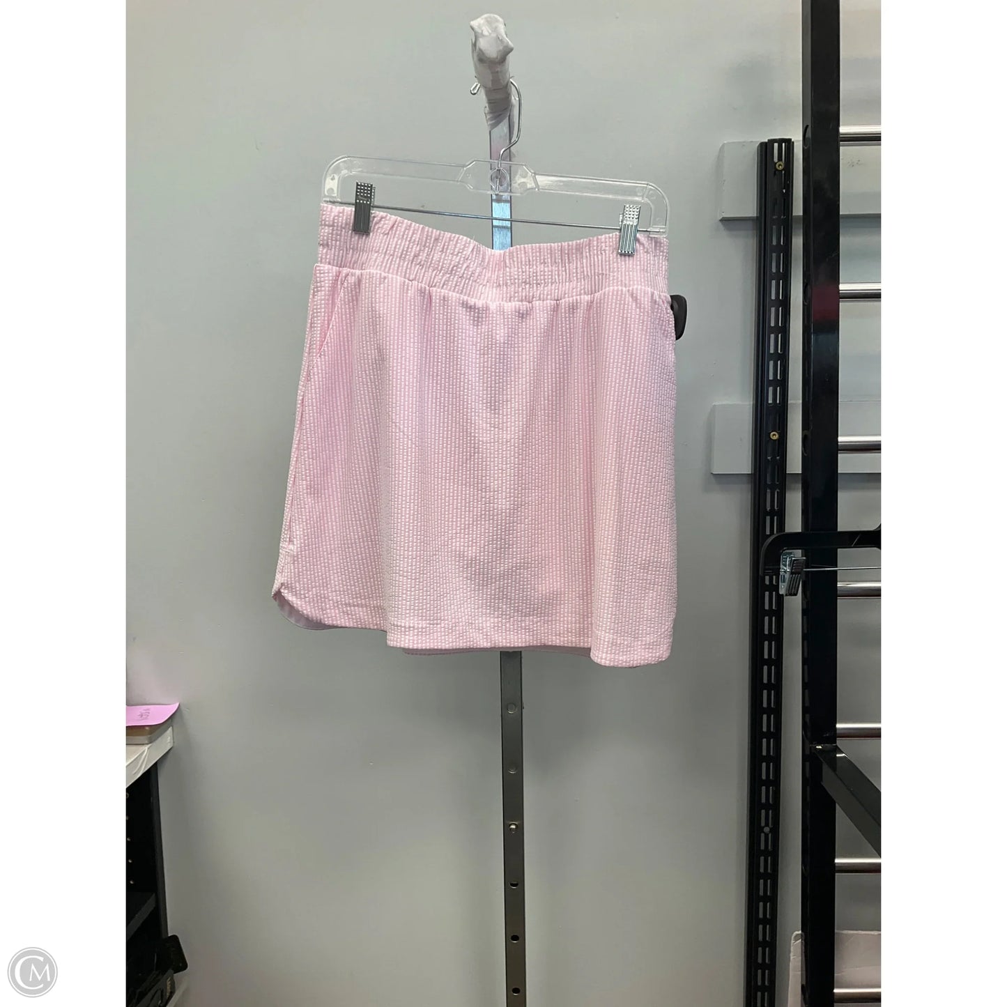 Athletic Skort By Rbx In Striped Pattern, Size: M