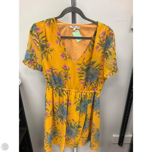 Dress Casual Short By Madewell In Gold, Size: 8