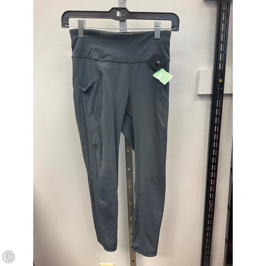 Athletic Leggings By Lululemon In Grey, Size: 4