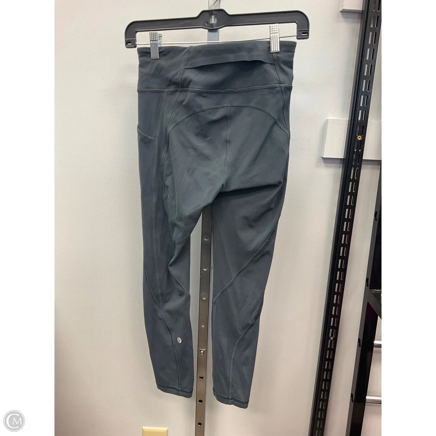 Athletic Leggings By Lululemon In Grey, Size: 4