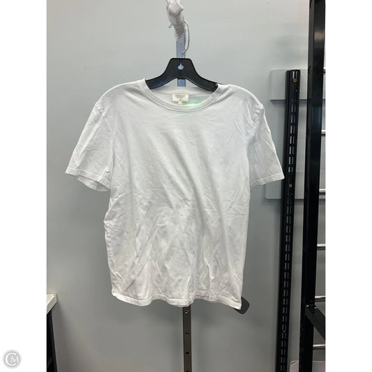 Top Short Sleeve Basic By Gentle Fawn In White, Size: Xs