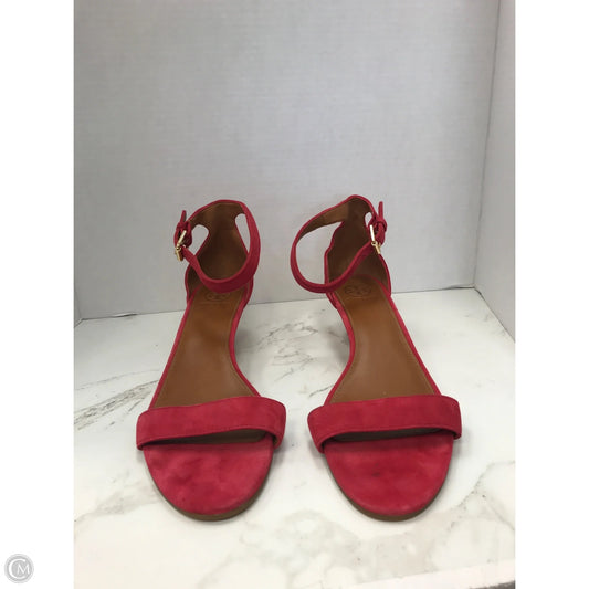 Sandals Designer By Tory Burch In Pink, Size: 11