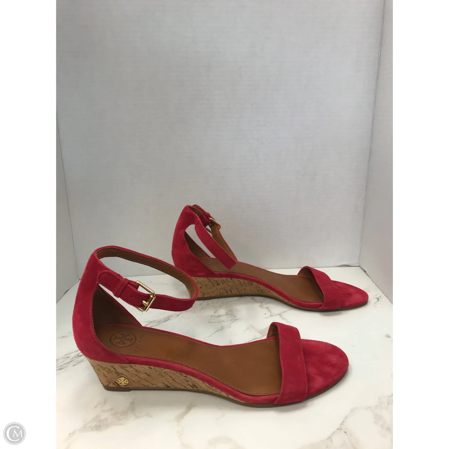 Sandals Designer By Tory Burch In Pink, Size: 11