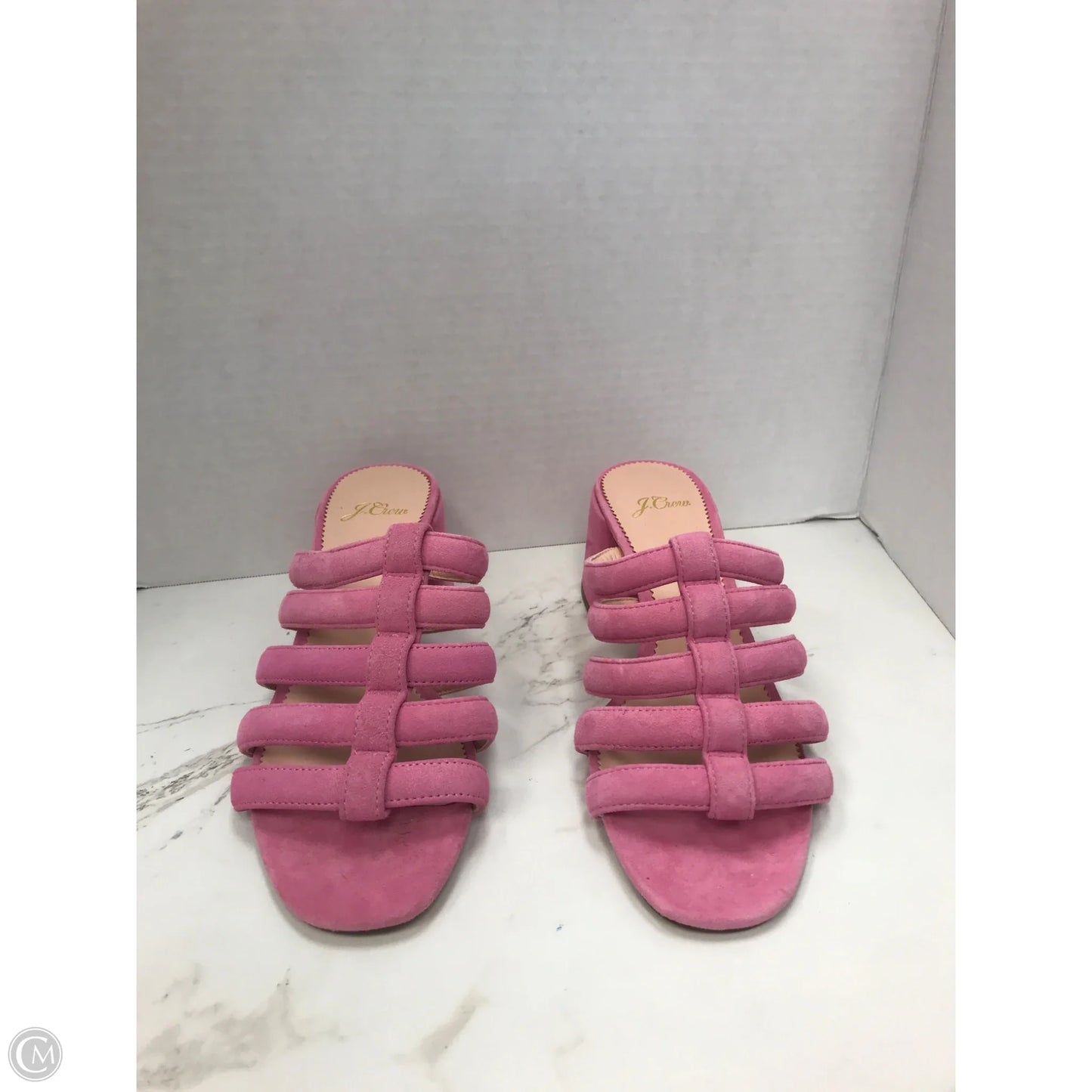 Sandals Heels Block By J. Crew In Pink, Size: 8