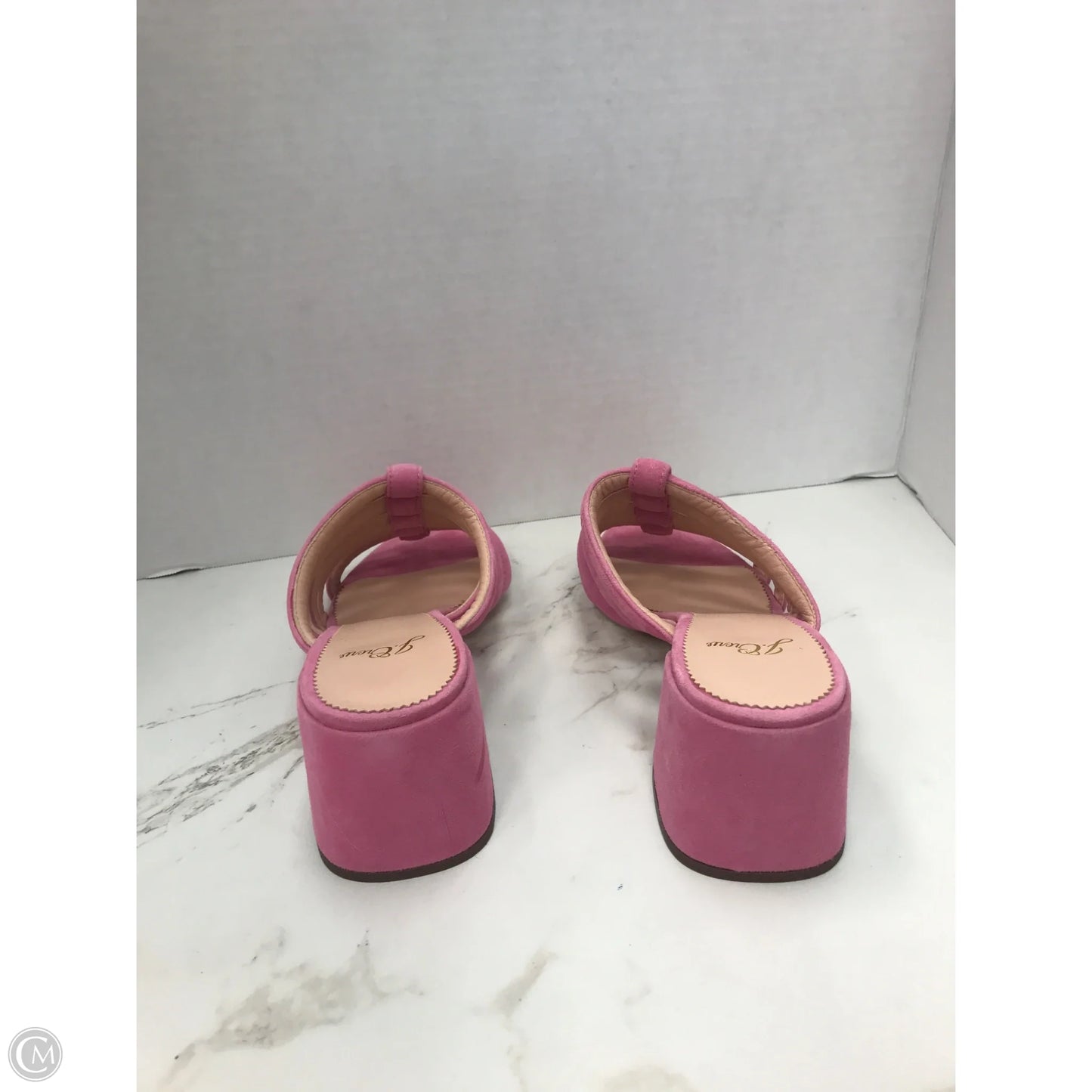Sandals Heels Block By J. Crew In Pink, Size: 8