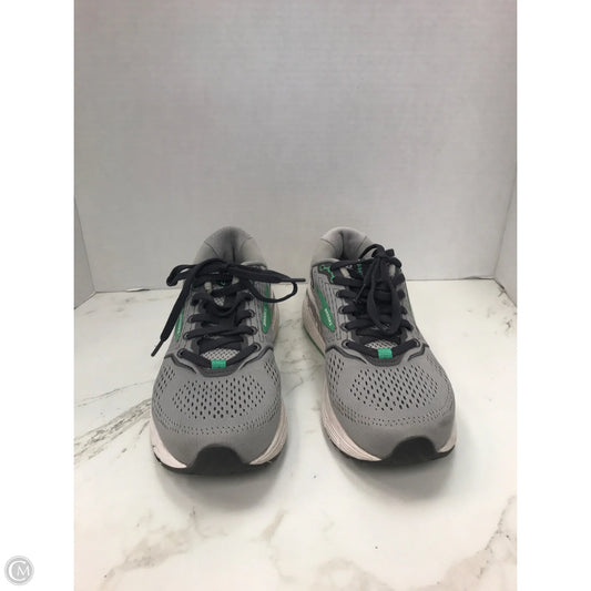 Shoes Athletic By Brooks In Grey, Size: 7.5