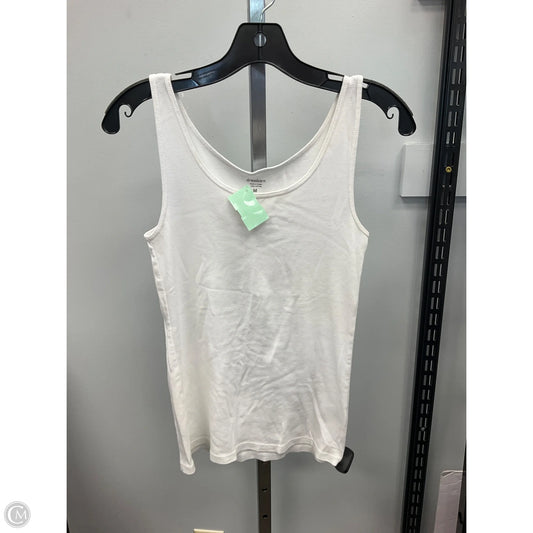 Tank Top By Dressbarn In Cream, Size: M