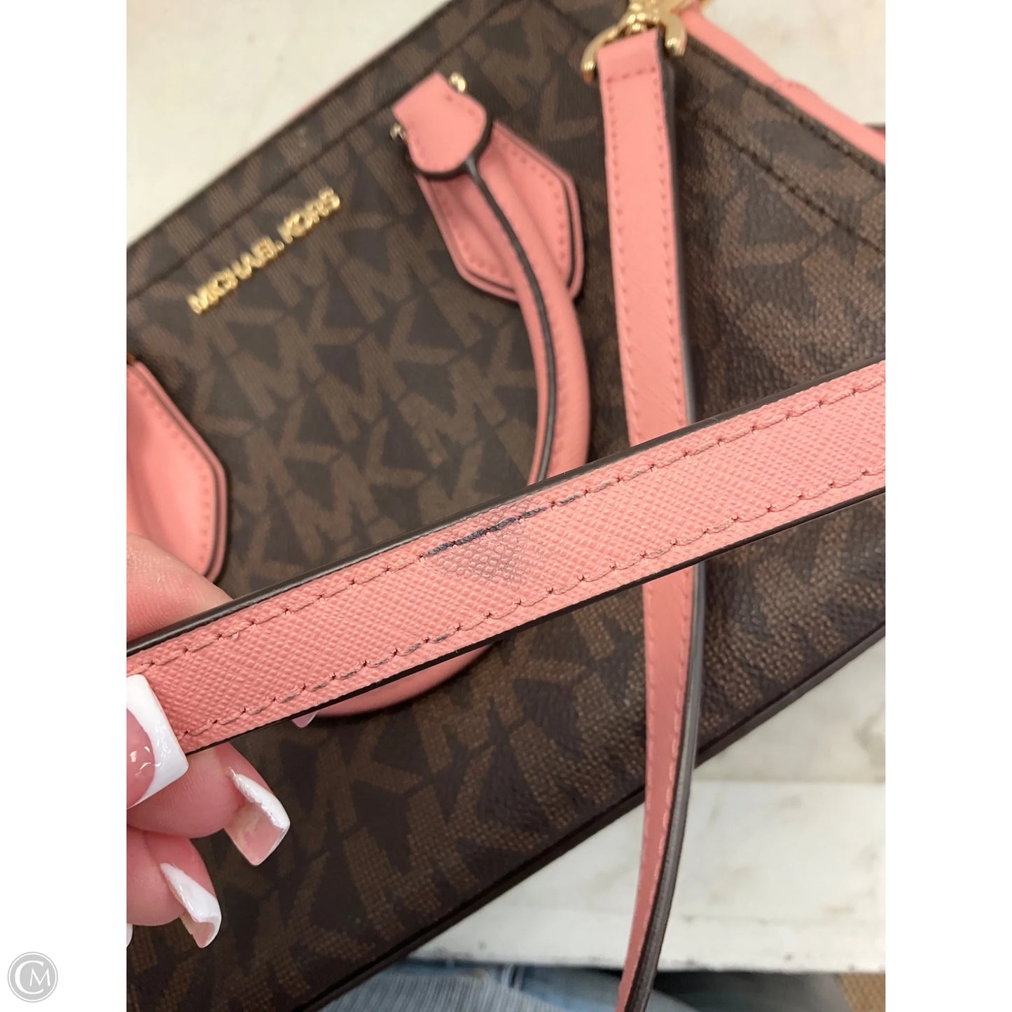 Handbag Designer By Michael Kors, Size: Medium