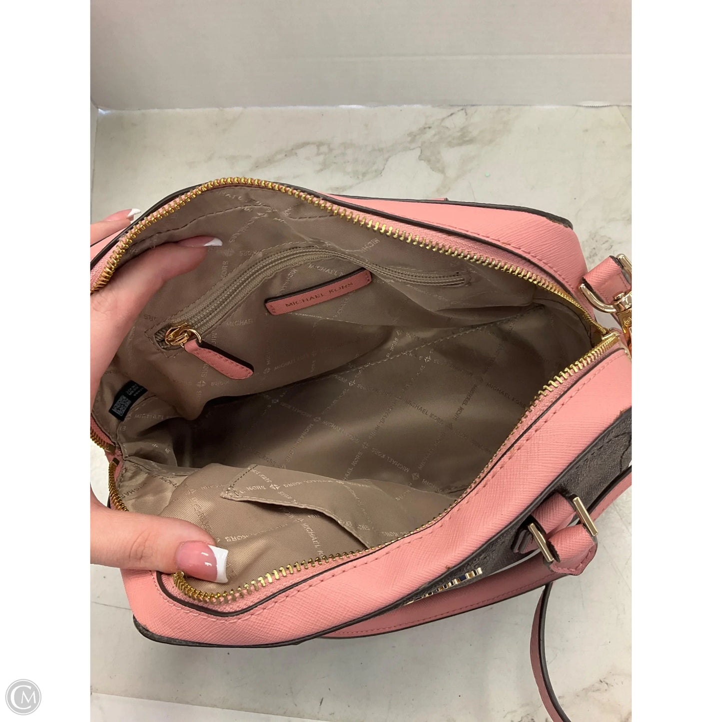 Handbag Designer By Michael Kors, Size: Medium