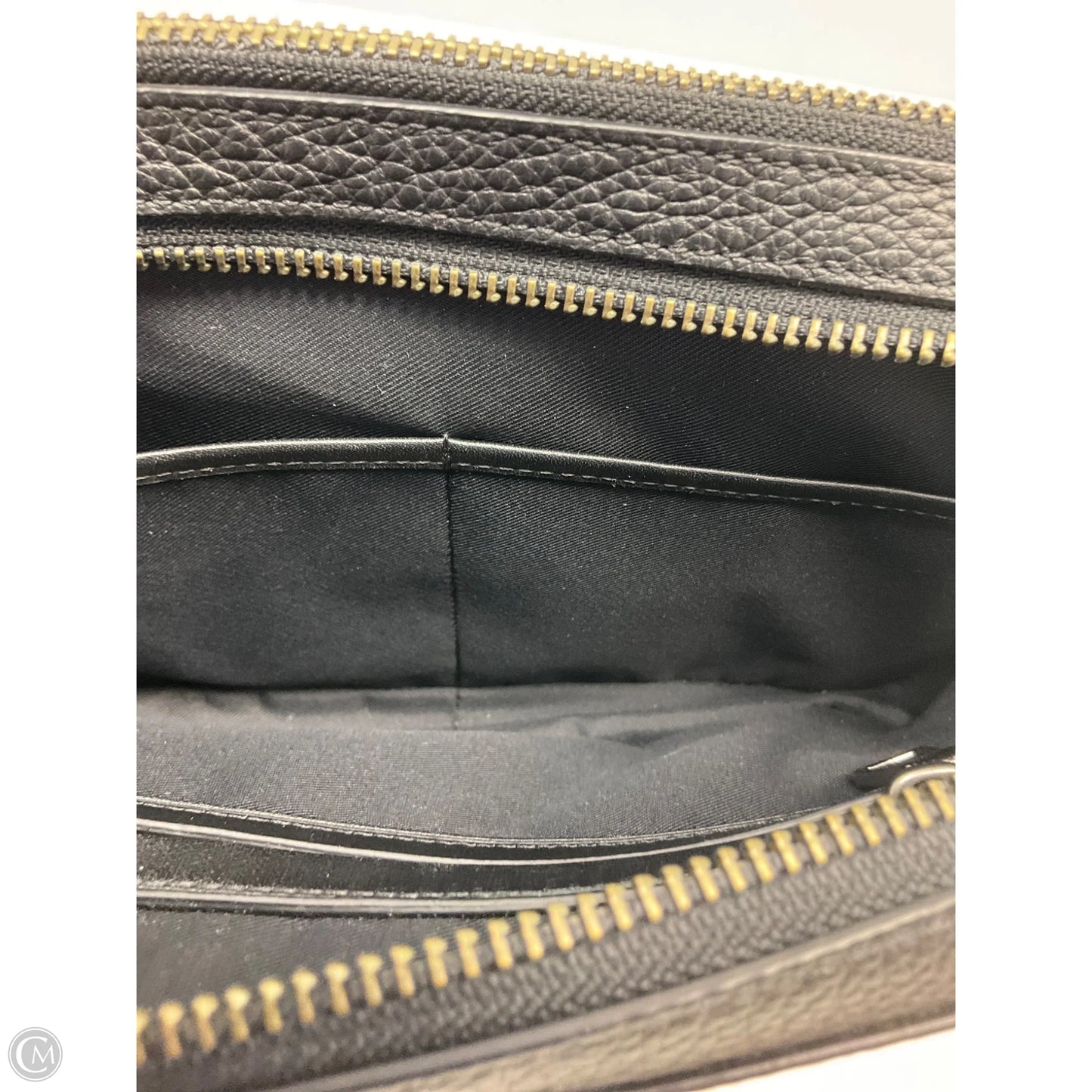 Makeup Bag Designer By Coach, Size: Large