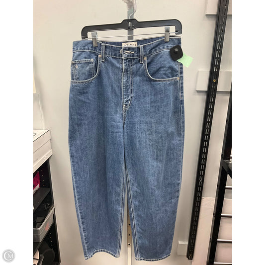 Jeans Boyfriend By Etica In Blue Denim, Size: 8