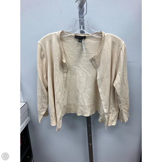 Bolero By Ann Taylor In Cream, Size: L