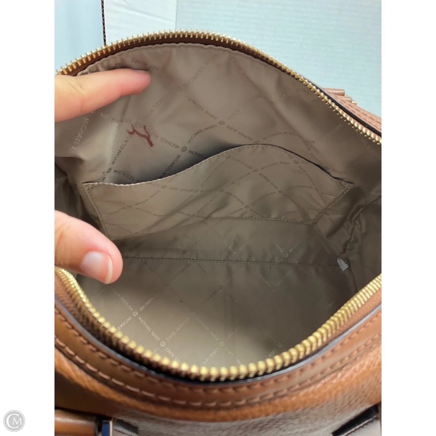 Handbag Designer By Michael Kors, Size: Medium