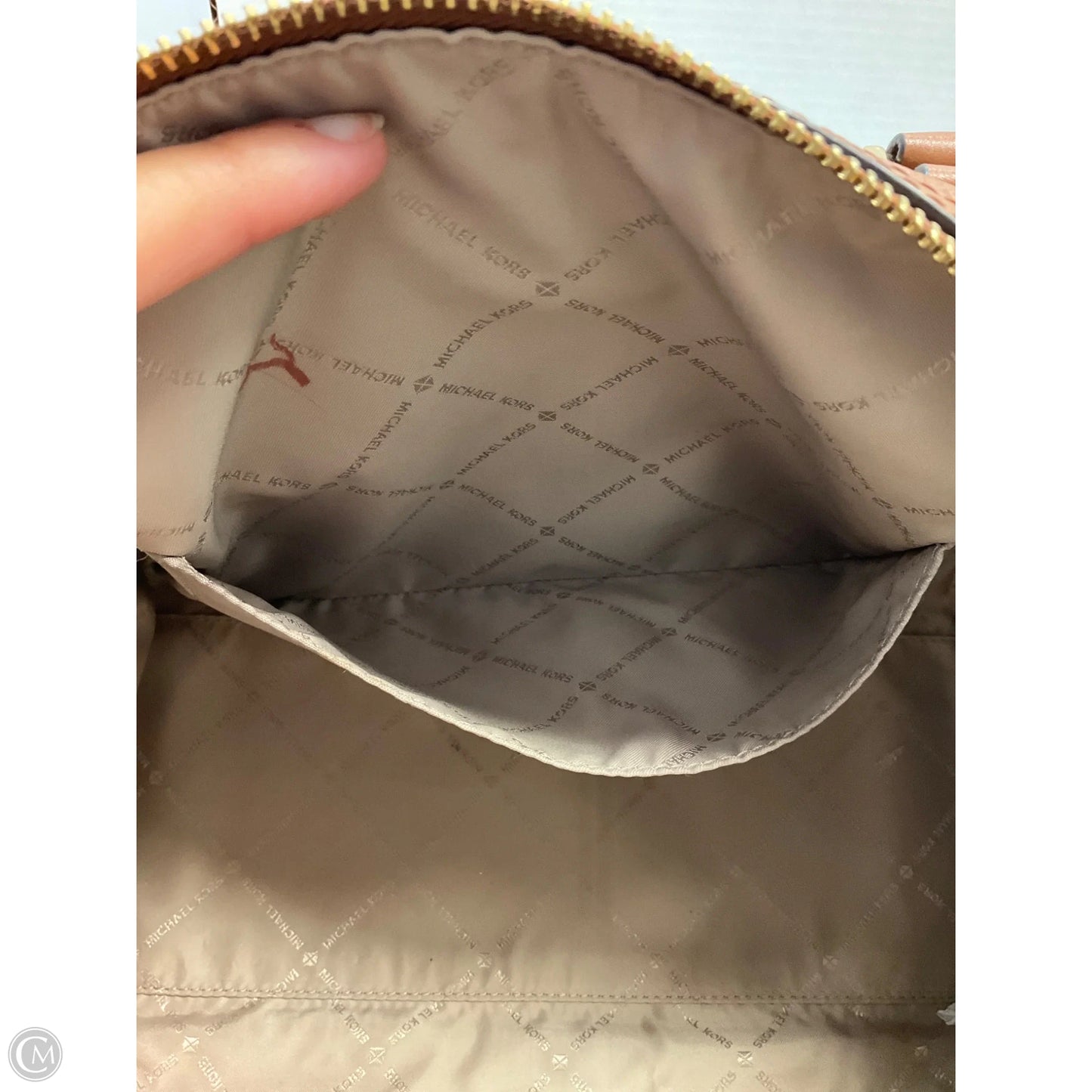 Handbag Designer By Michael Kors, Size: Medium