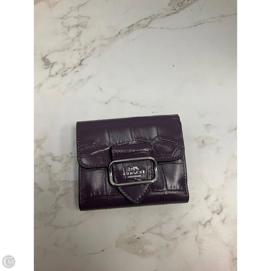 Wallet Designer By Coach, Size: Small